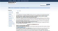 Desktop Screenshot of hidalgos.com